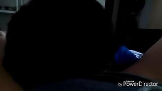 BBW teen gets pussy eaten out and vigorously fingered