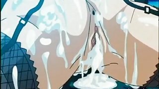 Animated slut group fucking