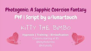 Photogenic: A Sapphic Fantasy [F4F] [Erotic Audio] [Convincing her friend to play] [FDom]