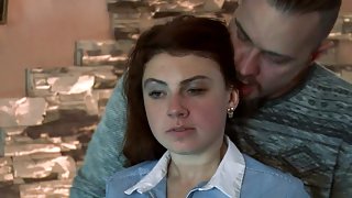 Nipples torture for his pleasure.