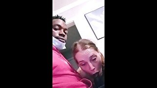 Before she Eats she swallows the D!!