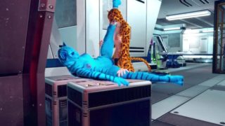 furry lesbian strapon fuck