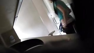 Another cute SG cutie showering