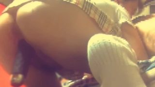 Japanese　コスプレ、バイブズッポリ腰振り。