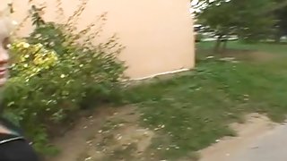 Busty darling loves giving blowjob