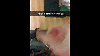 Wanking at Work, Can't get Enough of Her