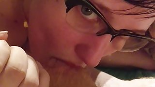 Gf giving me a lovely blowjob