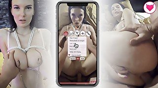 interactive anal slave training with huge boobs Kitty Simon