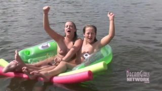 Hot Girls Eat Pussy And Make Out At Party Cove