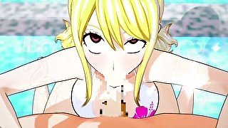 【FT ルーシィ2】ルーシィ2がフェラチオで搾り取ってくれるだけ