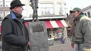 Lucky guy on vacation in Amsterdam gets to bang a hooker