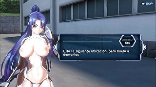 Un Toro Callejero y Saludos Festivos  Action Taimanin  Mod De Desnudo