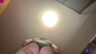 Lay under me while I do squats