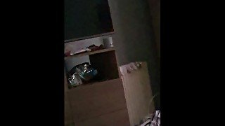 Step mom full naked woke up step son sucking dick and fuck before school time