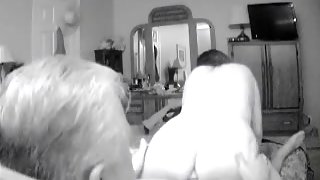 Wife rides Reverse Cowgirl on hidden cam