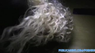 PublicAgent Sexy girl in glasses in fucked on public stair case