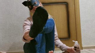 Best footjob on the floor