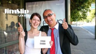 Jim Slips one in for 500 pounds!