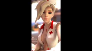 Mercy Selfie Titfuck Overwatch
