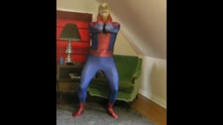 stocking skeleton masked spiderman