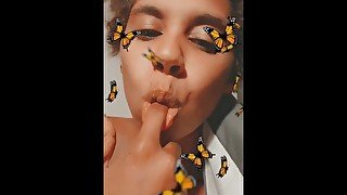 Mouth just as wet as this pussy