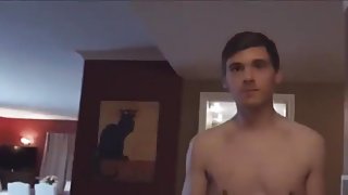 Chastity slave taught discipline with shocker