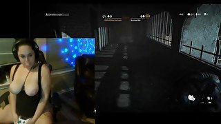 Squirting Gamer Slut plays Warzone with randoms and touches herself. *working on starting a series*