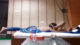 Guy Sets Up Hidden Cam Has Sex With Cute Indian college girl