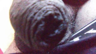 Talking About My Soft Dick BBC Grow Big Close Up Foreskin On Uncut Dick