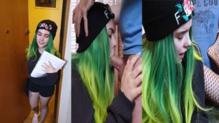 Delivery Girl Loves Sucking Dicks Of Her Clients - Amateur Blowjob