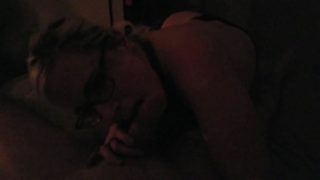 slave loved deep throating the cock