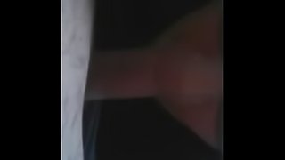 Sucking him clean after he fucked me, first blowjob video!!