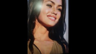 Special tribute to Megan Fox. Incredible cumshot. Lots of cum