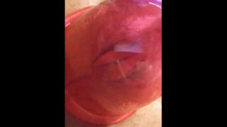 Ftm pussy pump clit orgasm!