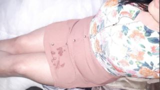 18 year old bitch with thick thighs gets Cum on her skirt from Amateur young Big Black Cock freeporn